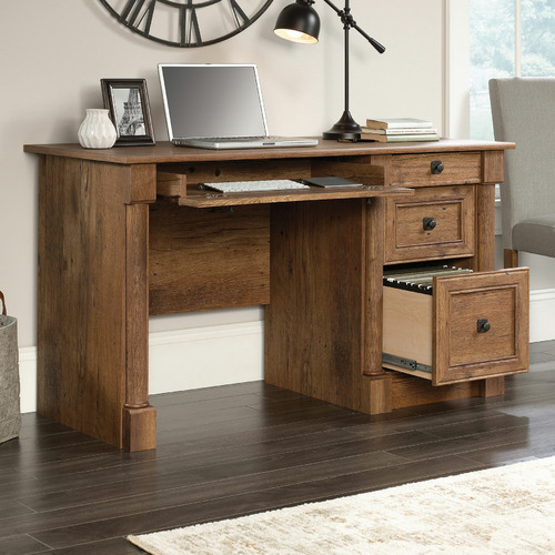 Vintage style outlet computer desk